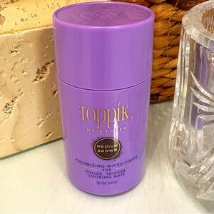 NEW Toppik Hair Filler Volumizing Micro-Fibers in Medium Brown